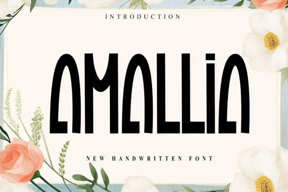 Amallia: The Modern Script Font for Luxury Branding