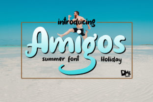 Amigos: A Playful Font for Summery Designs
