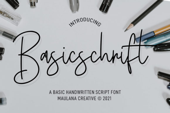Basicschrift: The Handwritten Font for Modern Design