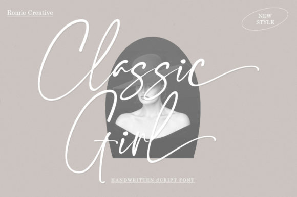 Classic Girl: A Modern Handwritten Font for Elegant Design
