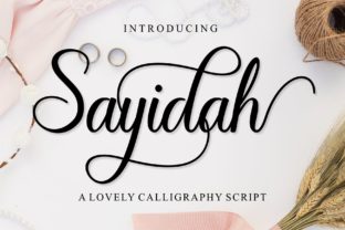 Discover the Charm of Sayidah: A Font with Personality
