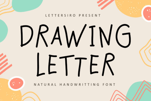 Drawing Letter: The Authentic Handwritten Font for Creative Design