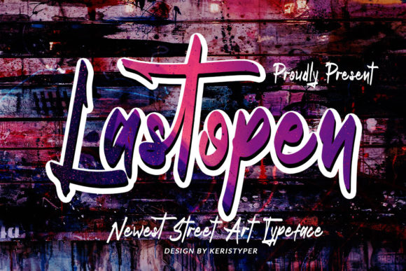 Exploring Lastopen: A Handwritten Font for Modern Design