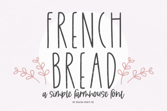 French Bread Font: A Handwritten Style for Authentic Design