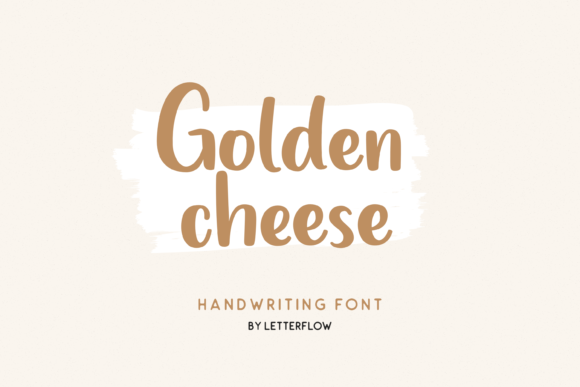Golden Cheese: A Handwritten Font for Authentic Design