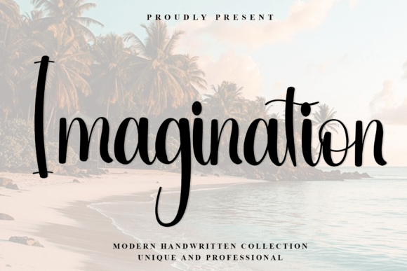 Imagination: A Script Font for Elegant Branding