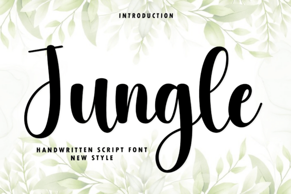 Jungle: A Script Font for Elegant Design