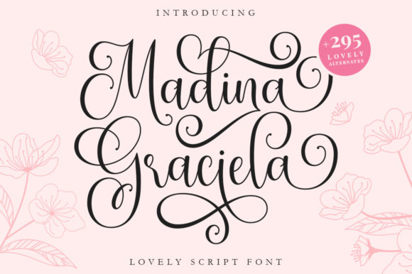 Madina Graciela: Elevating Design with Romantic Calligraphy
