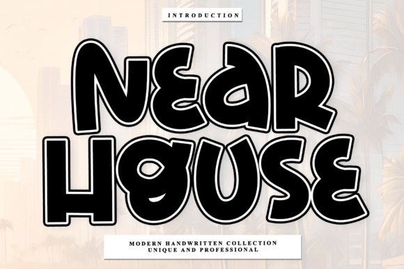 Near House: A Sweet Handwritten Font for Elegant Design
