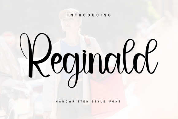 Reginald: A Sweet, Handwritten Font for Cozy Designs