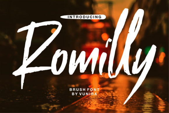 Romilly: A Handwritten Font for Authentic Brand Voice