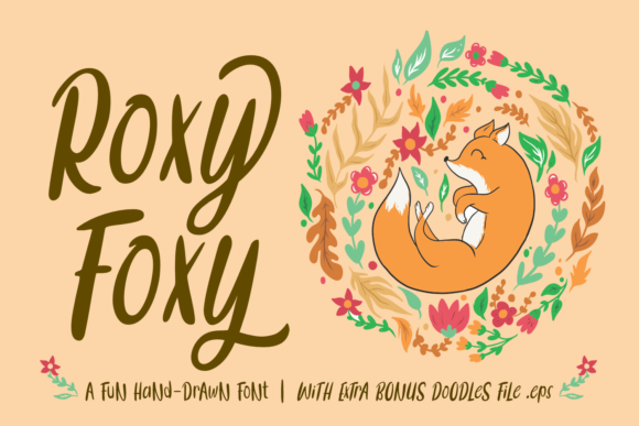 Roxy Foxy: Elevate Your Designs with Handwritten Elegance