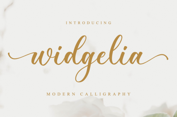 Widgelia: Elevating Modern Design with Elegant Typography
